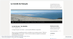 Desktop Screenshot of lemondedufrancais.com